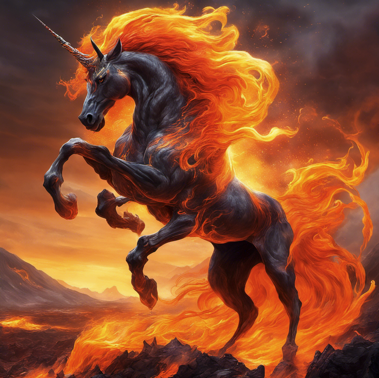 Fiery Unicorn